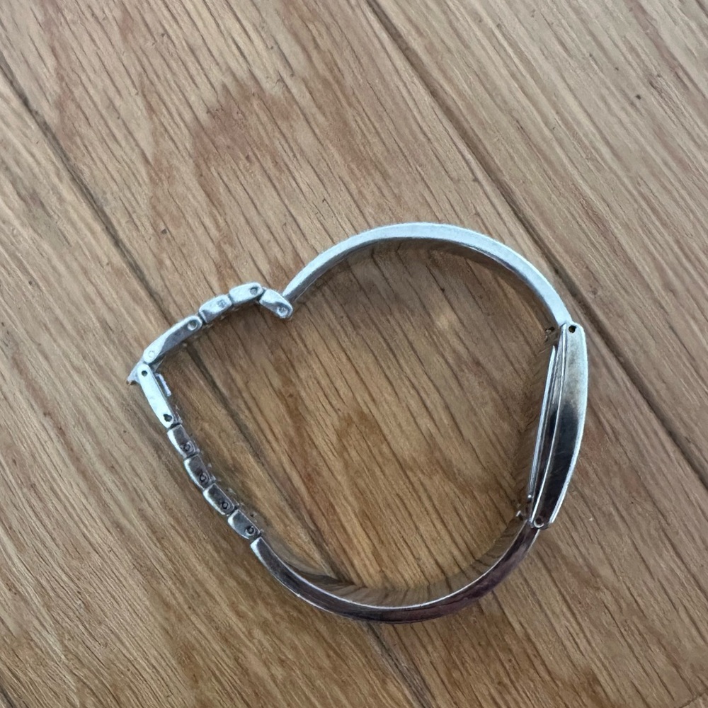 Bulova Silver Rectangular Women's Watch - image 7